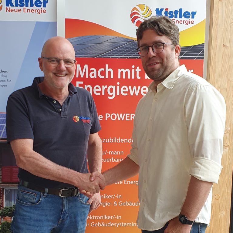 Dr. Martin Modlinger besucht die Firma Kistler Elektrotechnik & Neue Energien